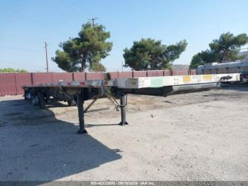  Salvage Utility Trailer Mfg Flatbed Trailer